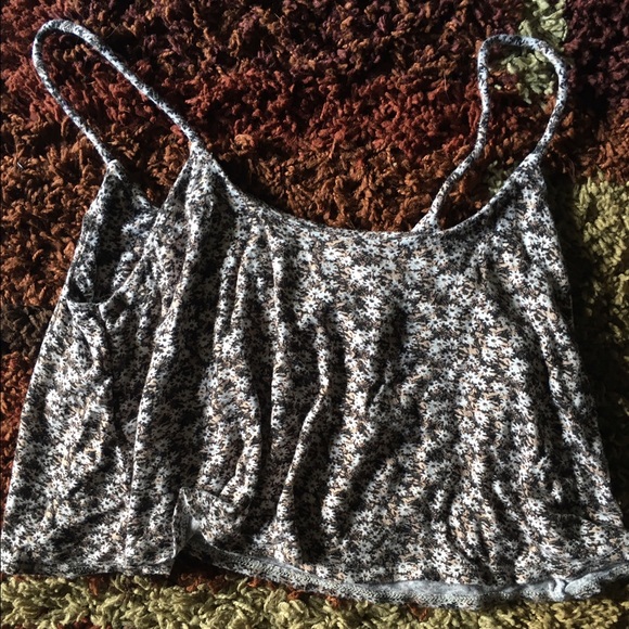 Flower crop top