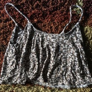 Flower crop top