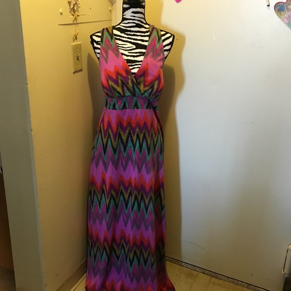 Multi Color Maxi Dress