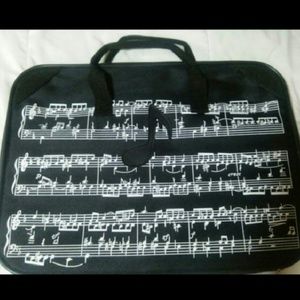 Sheet music tote/briefcase