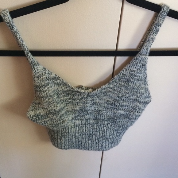Urban Outfitters Grey Crop