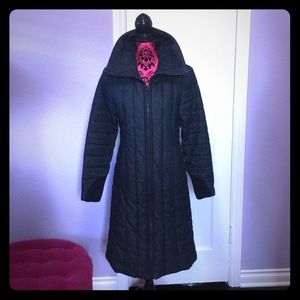 Guess Denim Parka Long Coat