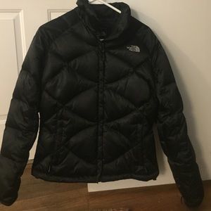 The North Face down jacket