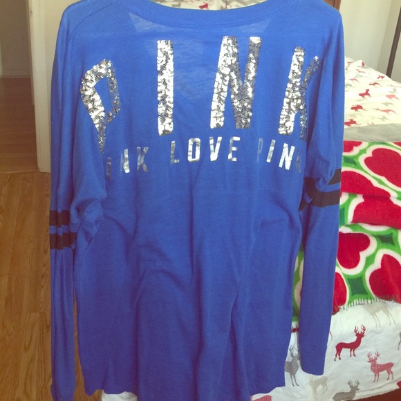 Long sleeve bling tee
