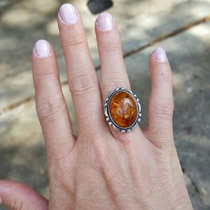 Baltic Amber ring