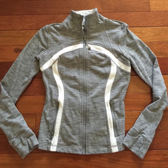 Lululemon gray/white jacket