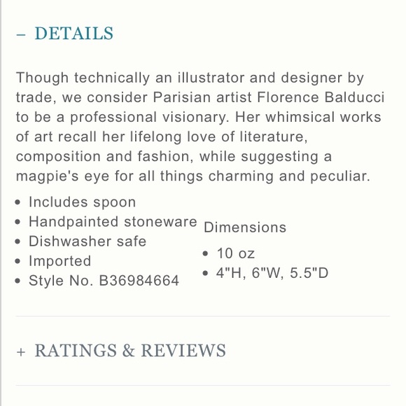 NWT Anthropologie wild Masquerade sugar bowl - Owl - Picture 3 of 4