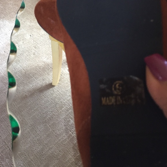 Rust color slouch boot - Picture 3 of 4