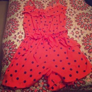 Super Cute Polk A Dot Romper! 💕