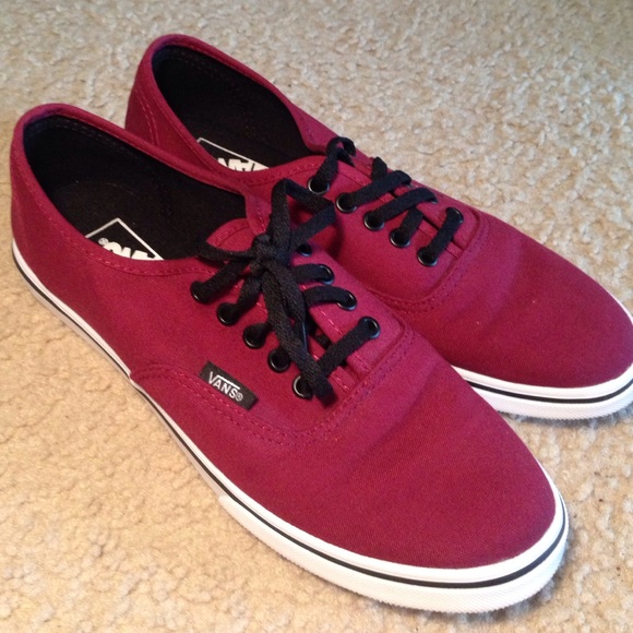 New Burgundy Vans!!