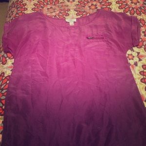 Purple Ombre Top by Loft 💕