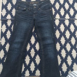 Fitted Bootcut jeans