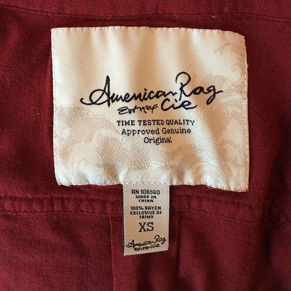 Red American Rag Jacket - Picture 4 of 4
