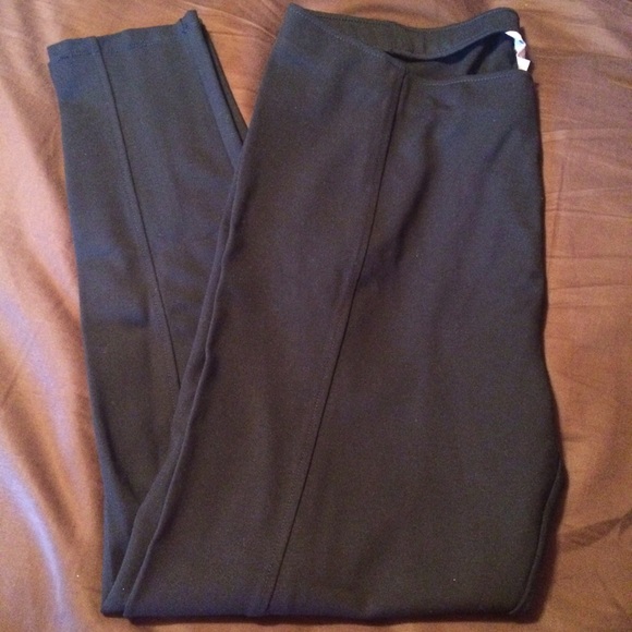 NWT Black Trouser Leggings