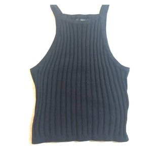 Cropped Ribbed Tank