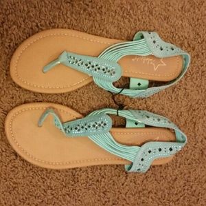 *BRAND NEW!* Turquoise sandals