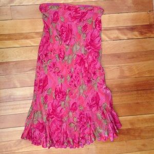 LAST CHANCE!! Reversible Floral skirt