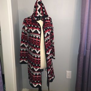 Tribal print cardigan