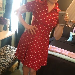 Liz Claiborne retro dress