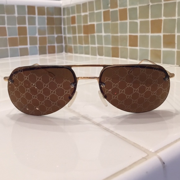 Gucci Accessories - Gucci aviator sunglasses. Rare. Authentic.