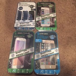 Screen protectors iPhone and Galaxy s6