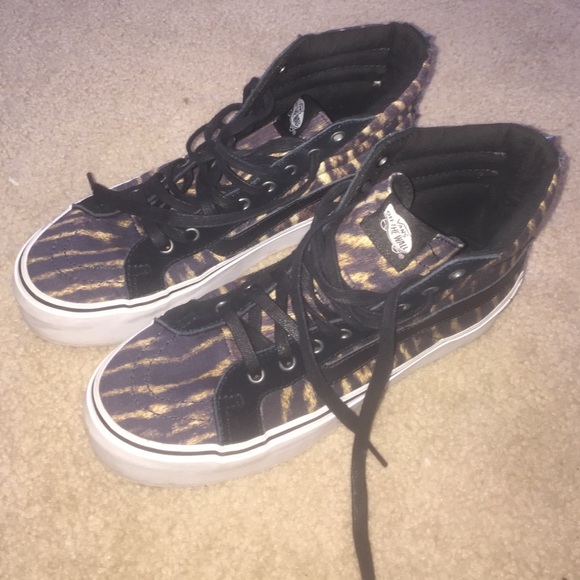 rare high top studded vans