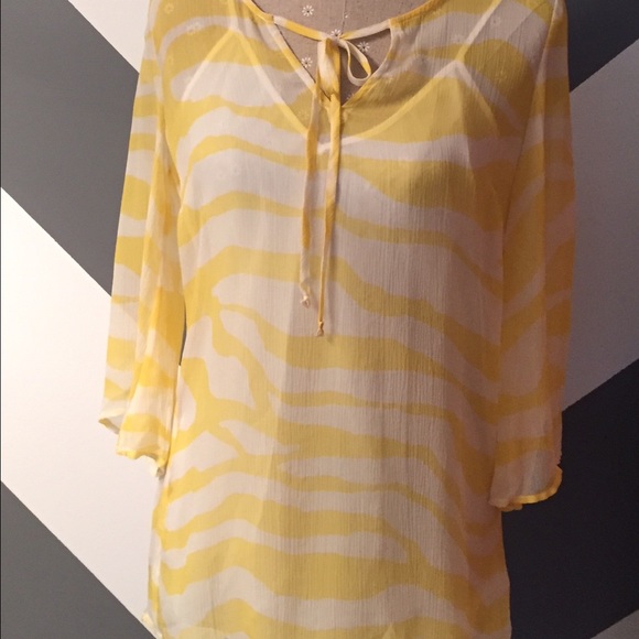 INC International Concepts Silk tunic w camisole