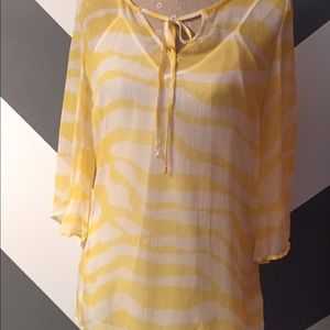 INC International Concepts Silk tunic w camisole