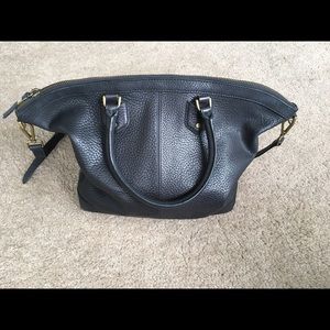 Sold!! Madewell black grained leather bag