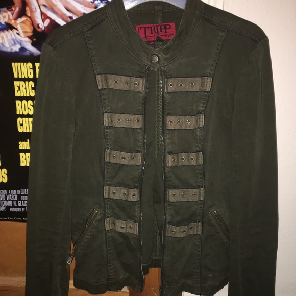 Dark green jacket