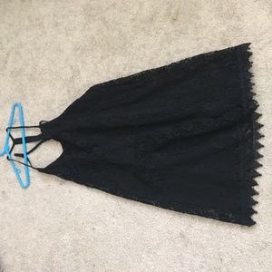 Cute lace black dress