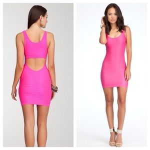 Bebe Bodycon Pink Dress