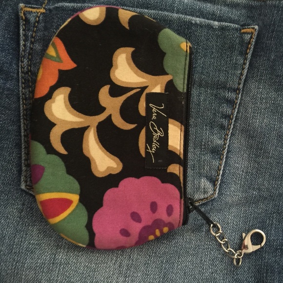 Vera Bradley key chain wallet