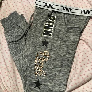 Sold local 💖 VICTORIA SECRET MARL GREY JOGGERS
