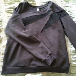 NWOT Gray crew neck