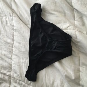 Black bikini bottoms