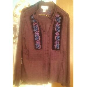 Unique baroque inspired blouse