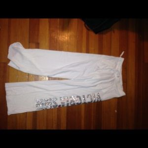 Two sweatpants with matching sweatshirt