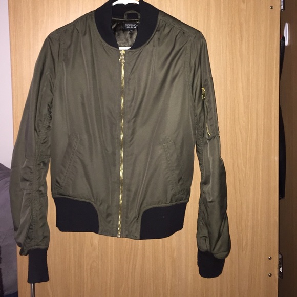 Olive Green Bomber