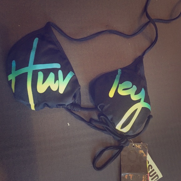 Hurley String Bikini Top L