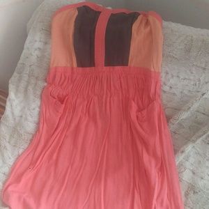 Strapless sundress