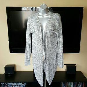 NWT black and white/grey sweater