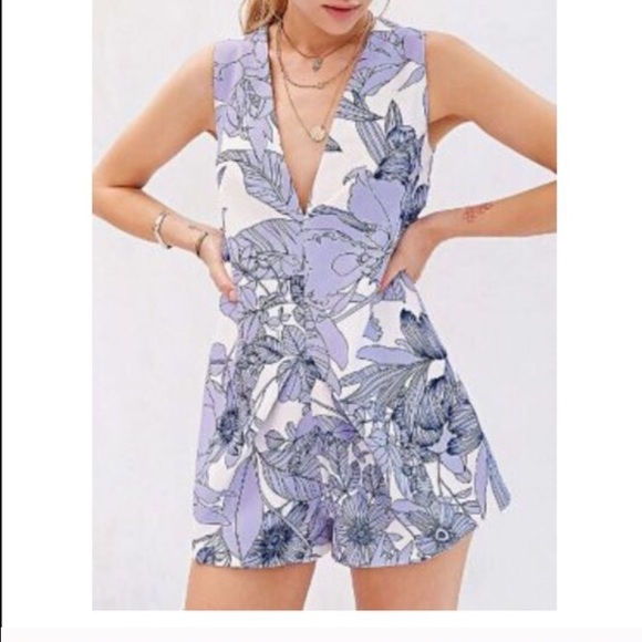 Adorable spring Topshop romper!