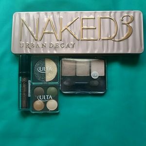 Lot of 5 natural eyeshadow kit (fake Naked pallet)