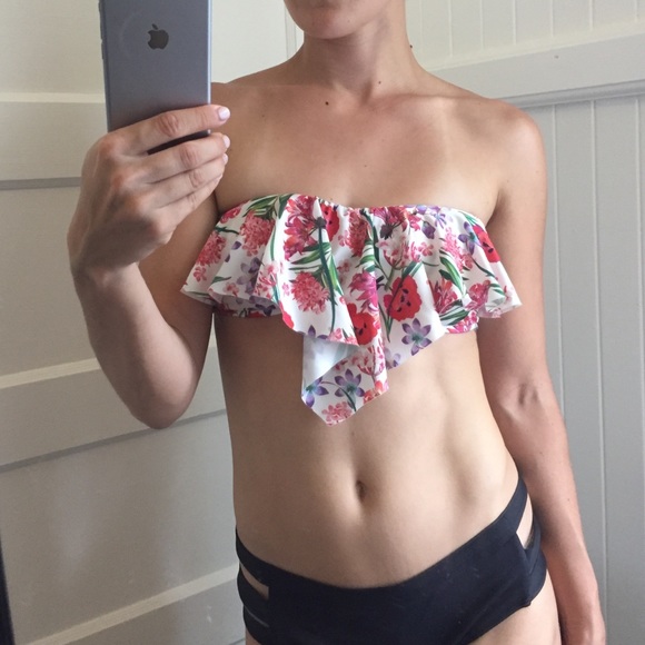 HP ✨| H&M Floral Swim Top - Picture 2 of 4