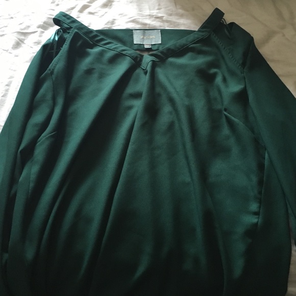 Sheer Green blouse