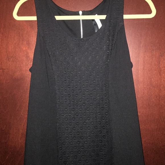 Simple black dress