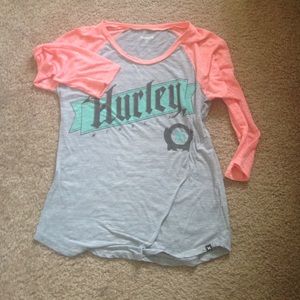 Hurley baseball tee