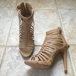 Bella Marie Caged Heels