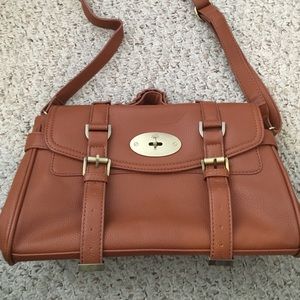 Mulberry Alexa inspired bag brown satchel